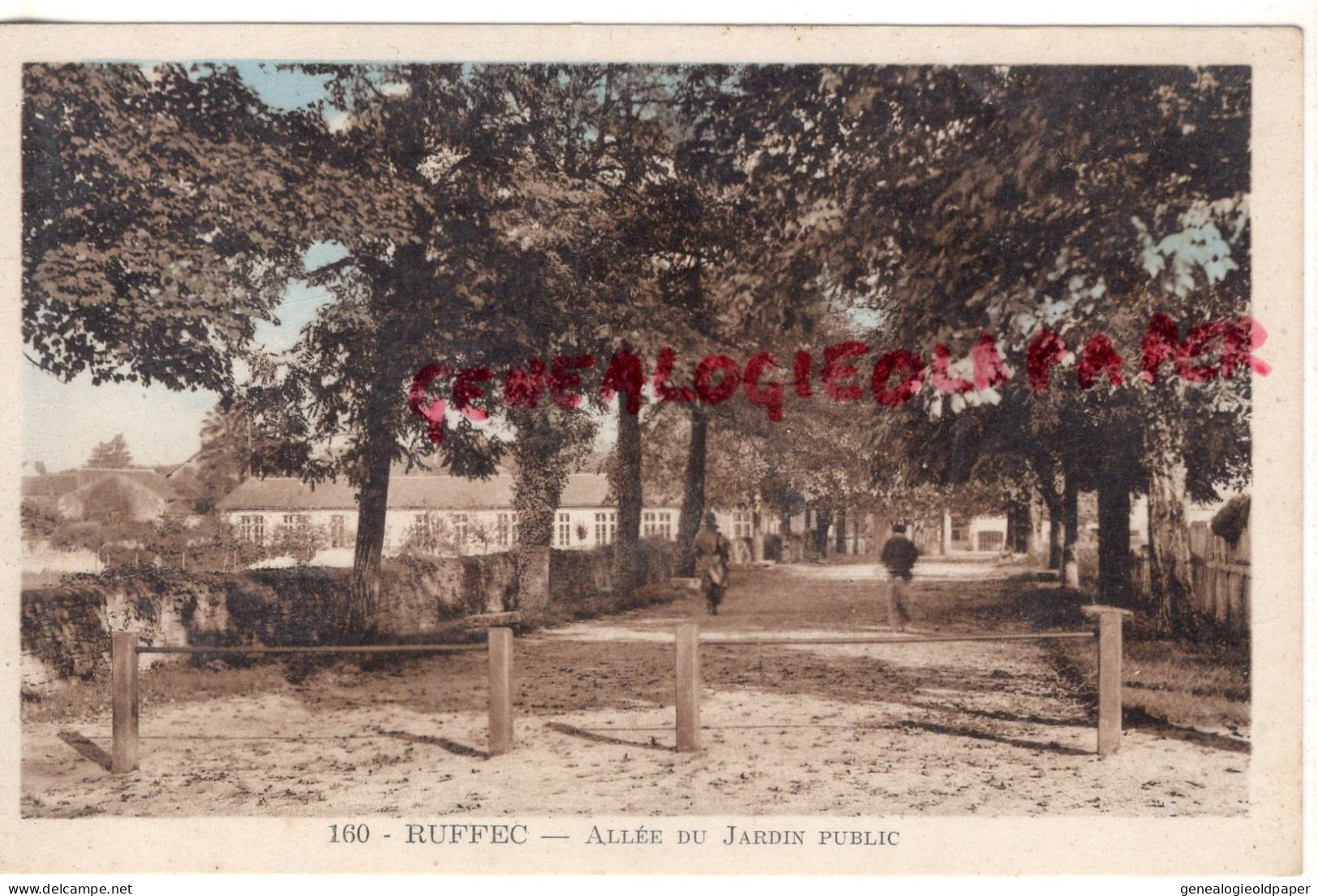 16- RUFFEC - ALLEE DU JARDIN PUBLIC - Ruffec