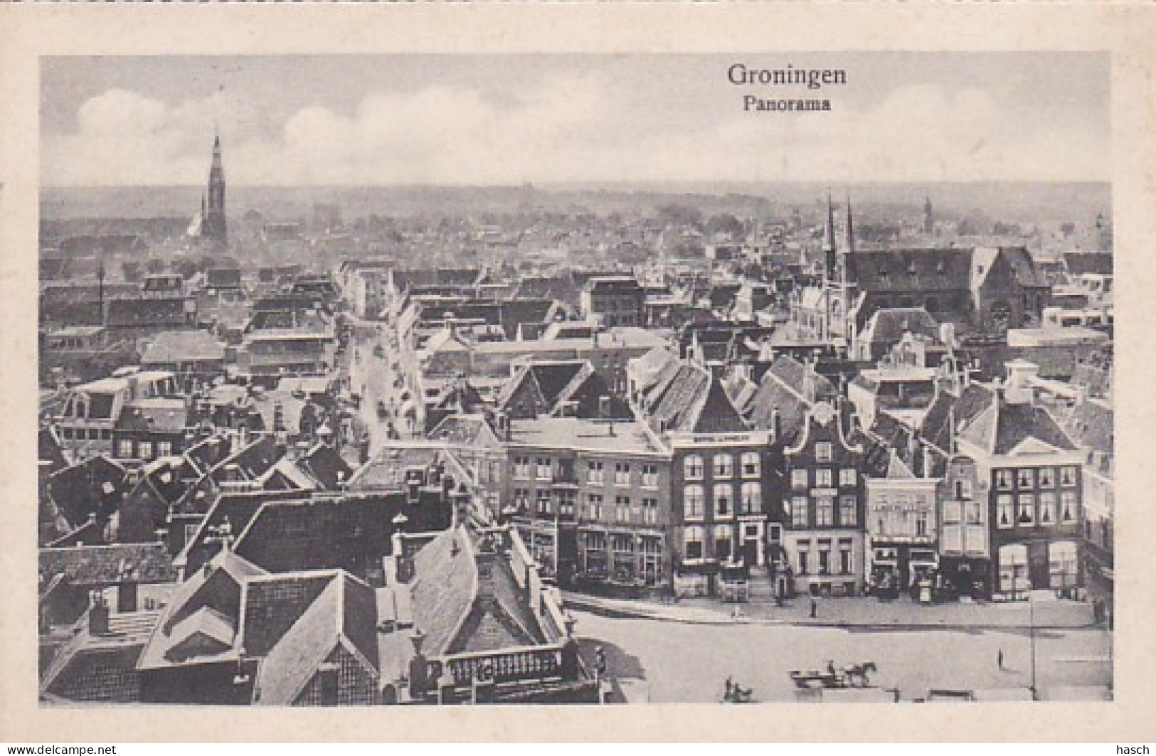 4822565Groningen, Panorama. 1928.  - Groningen