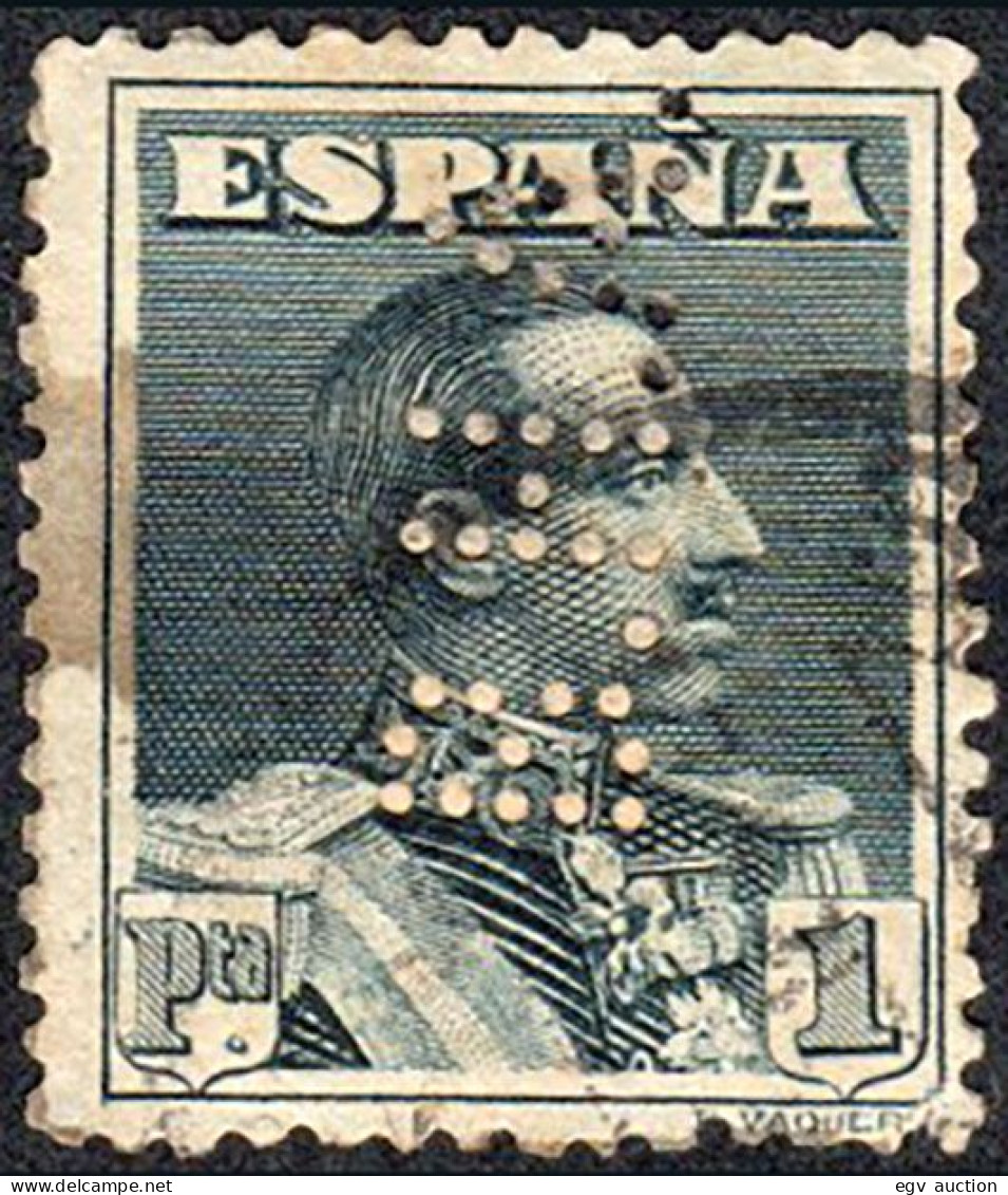 Madrid - Perforado - Edi O 321 - "BHA" Pequeño (Banco) - Used Stamps