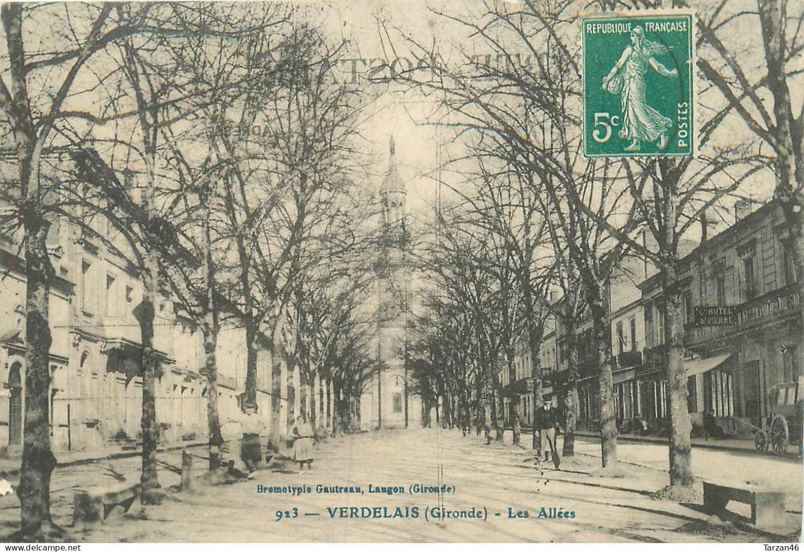 25.04.2024   - 923 - VERDELAIS (Gironde) - Les Allées - Verdelais