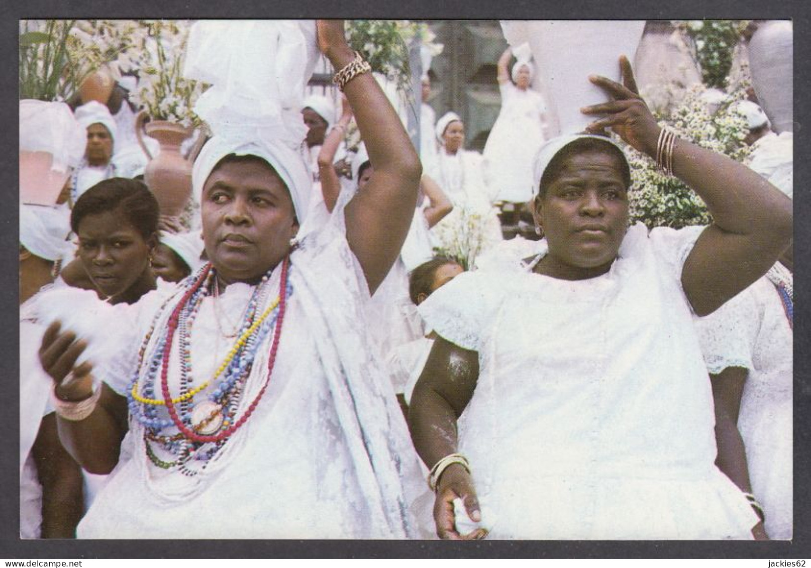 121094/ SALVADOR, Typical Baianas At Religious Procession Of Our Lord Of Bonfim - Salvador De Bahia