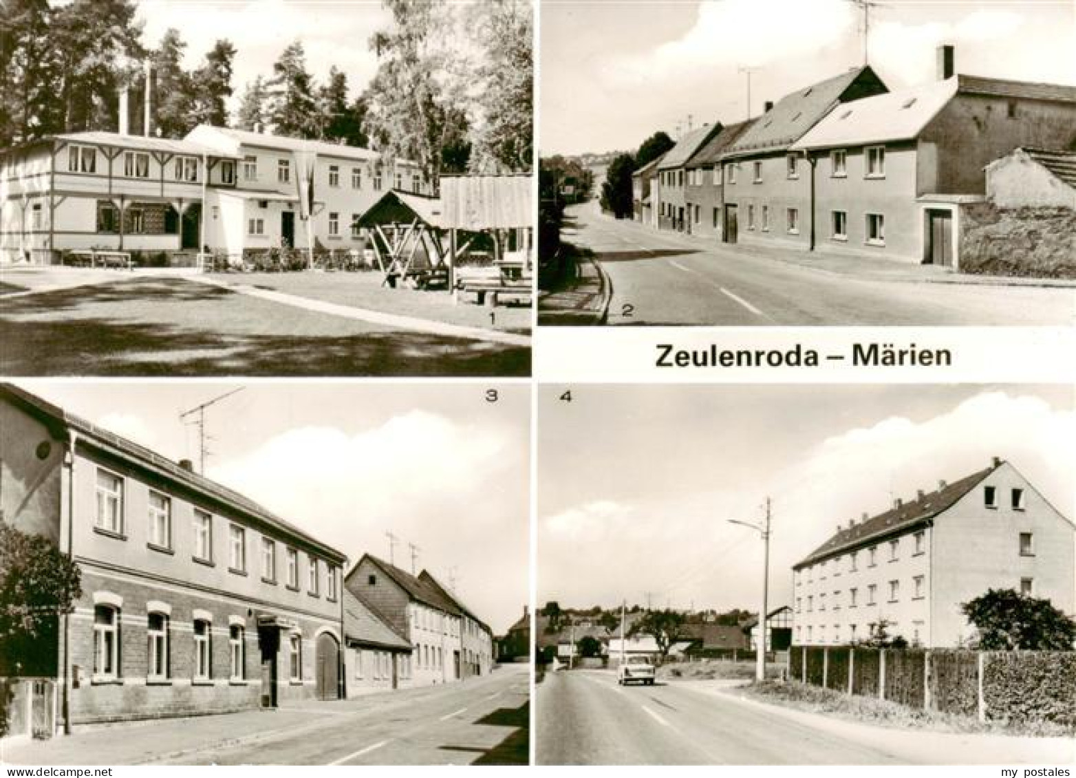 73887414 Zeulenroda-Triebes Jugendherberge Teilansichten Gaststaette Gruener Bau - Zeulenroda