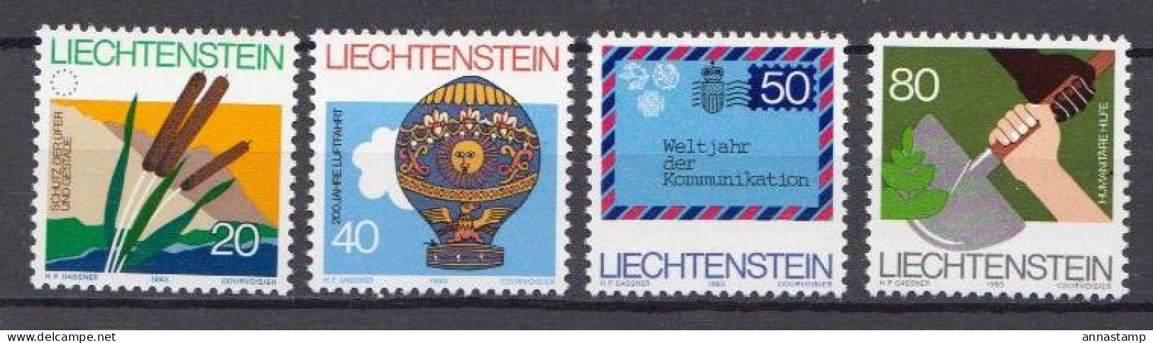 Liechtenstein MNH Set - Unused Stamps