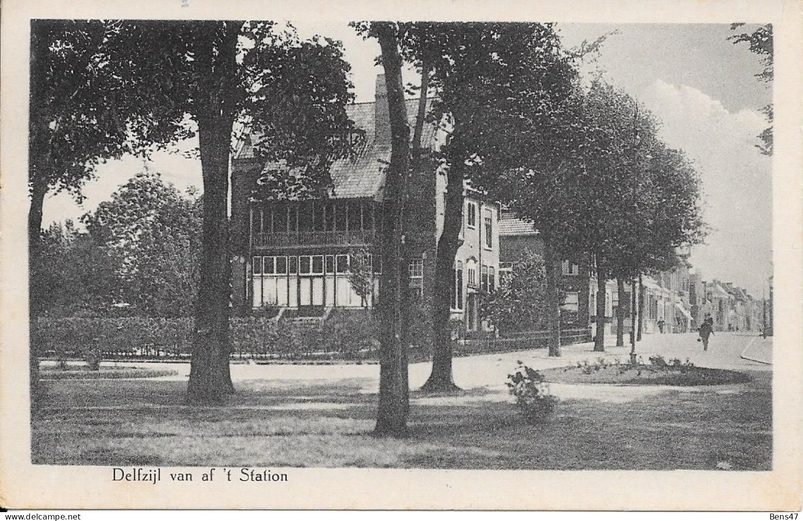 Delfzijl Van Af 't Station Ongelopen ± 1929 - Delfzijl