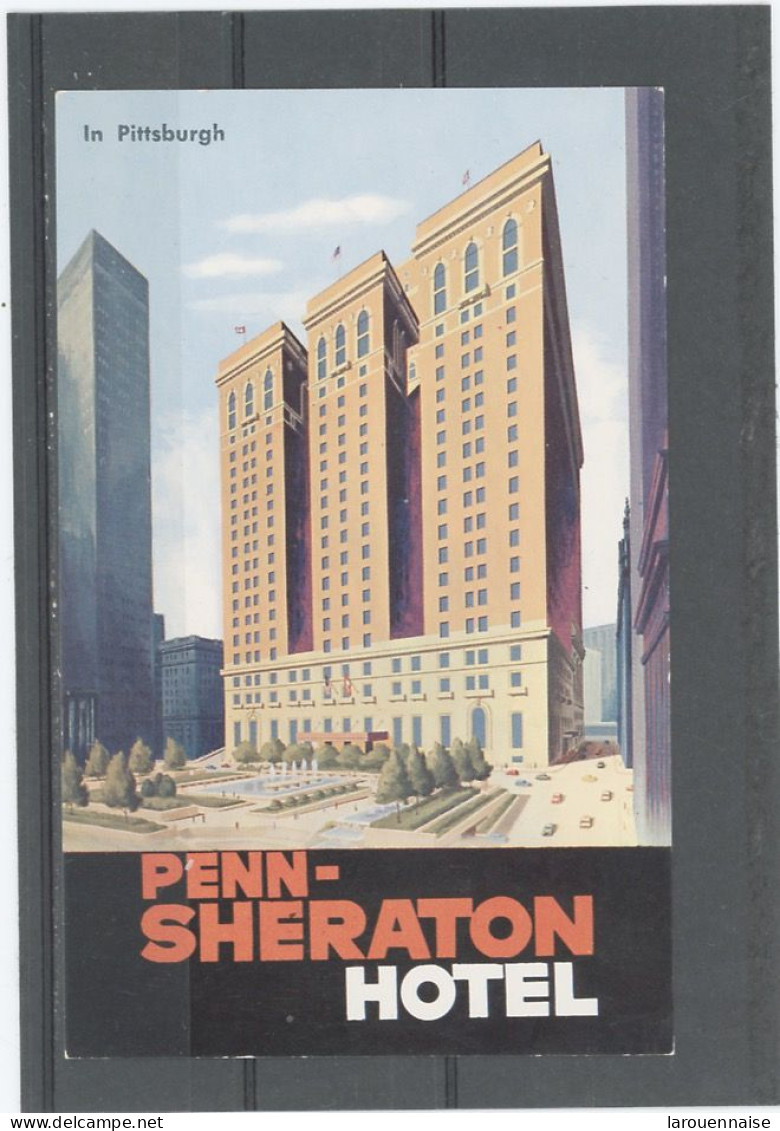 PITTSBURGH - PENN- SHERATON HOTEL  - - Pittsburgh