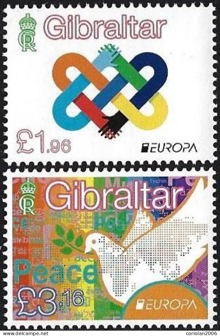 Gibraltar 2023. / Europa / Peace / Set 2 Stamps - 2023