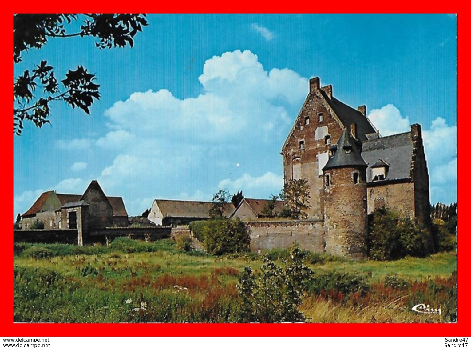 CPSM/gf  MOUSCRON (Belgique)  Le Château Des Comtes ..*8865 - Mouscron - Moeskroen