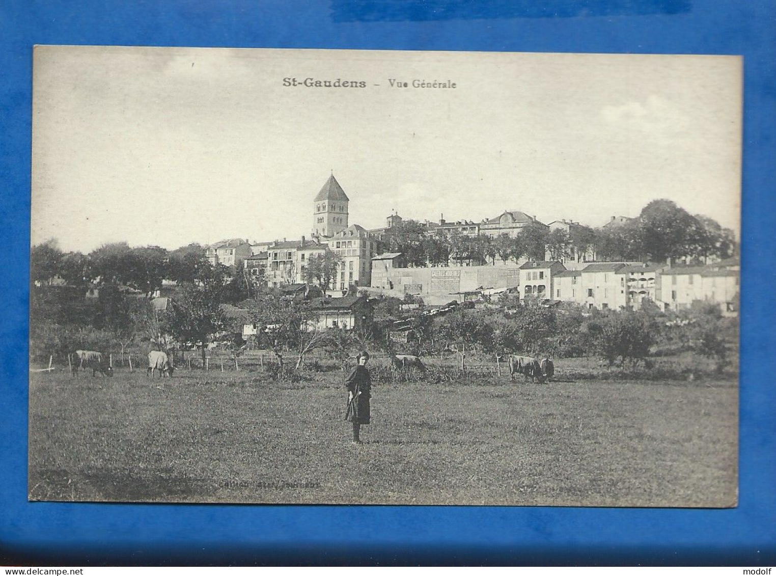 CPA - 31 - St-Gaudens - Vue Générale - Animée - Non Circulée - Saint Gaudens