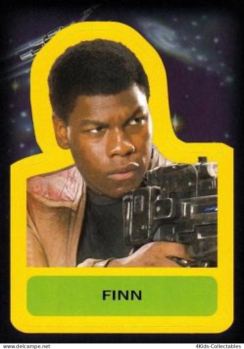 2015 Topps STAR WARS Journey To The Force Awakens "Character Stickers" S-5 Finn - Star Wars
