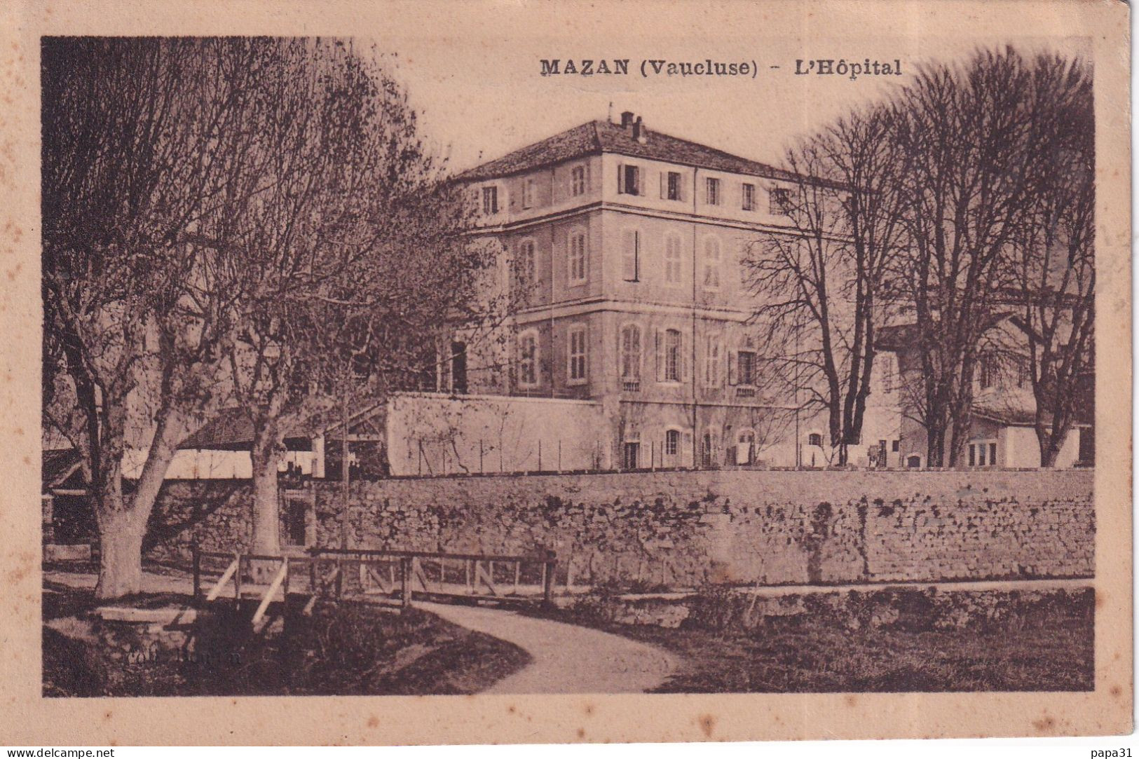 MAZAN - L'Hôpital - Mazan