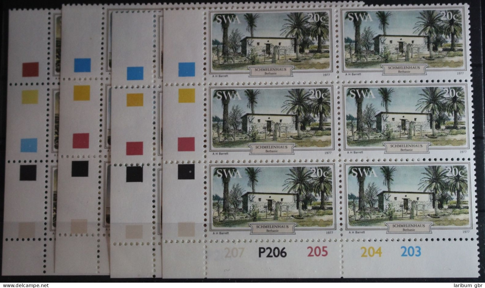 Namibia Südwestafrika 436-439 Postfrisch Als 6er Einheit #FL497 - Namibia (1990- ...)