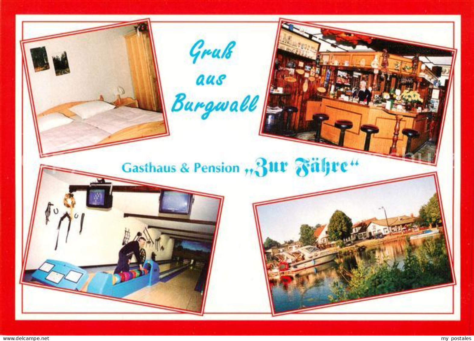 73860524 Burgwall Gasthaus Pension Zur Faehre Burgwall - Zehdenick