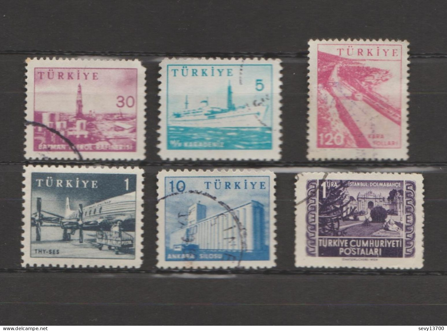 Turquie Lot 30 Timbres - Collections, Lots & Series