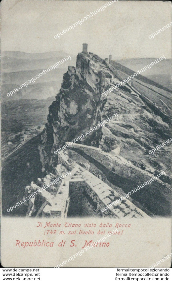 Ai586 Cartolina  Repubblica Di S.marino 1914 - San Marino