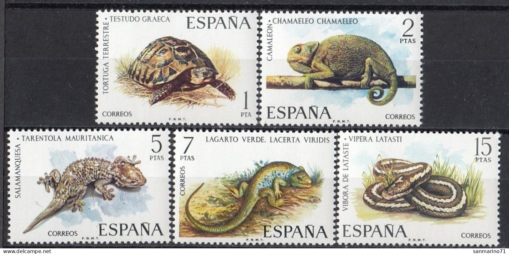 SPAIN 2087-2091,unused - Sonstige & Ohne Zuordnung