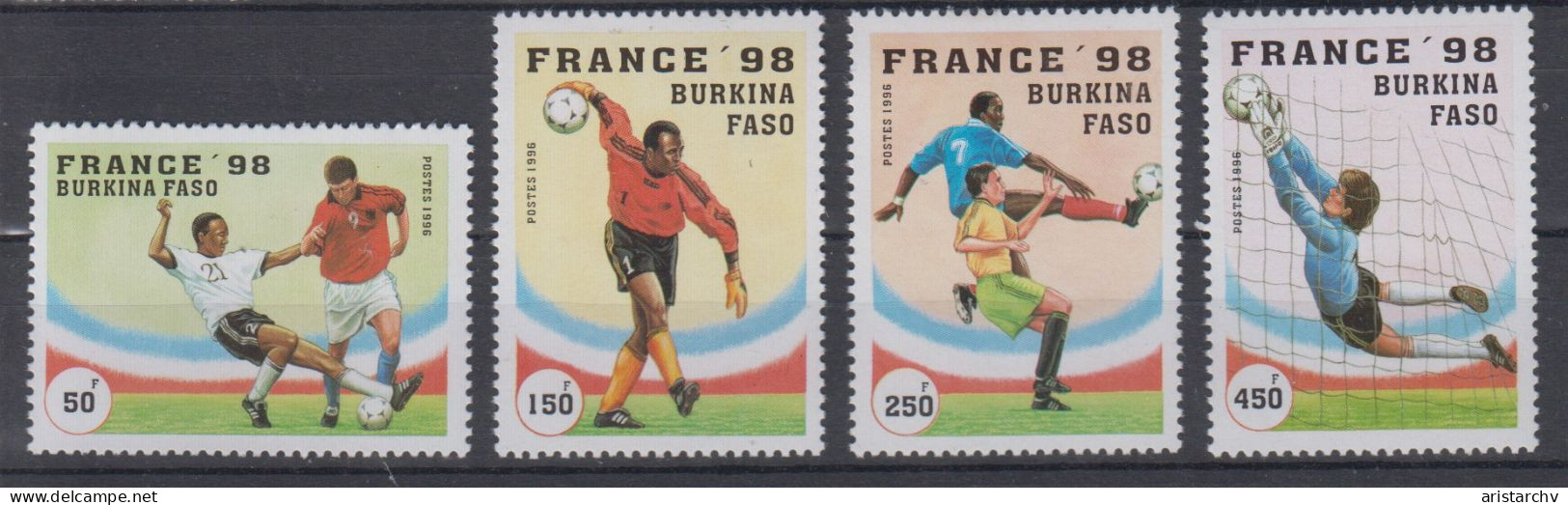 BURKINA FASO 1998 FOOTBALL WORLD CUP - 1998 – Frankreich