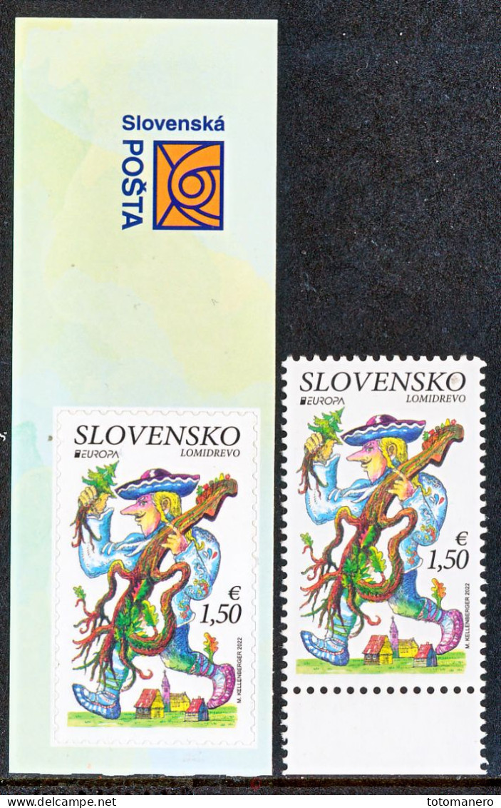 SLOVAKIA/Slowakei/Slovensko EUROPA 2022 "Stories & Myths" Set Of 2v** - 2022