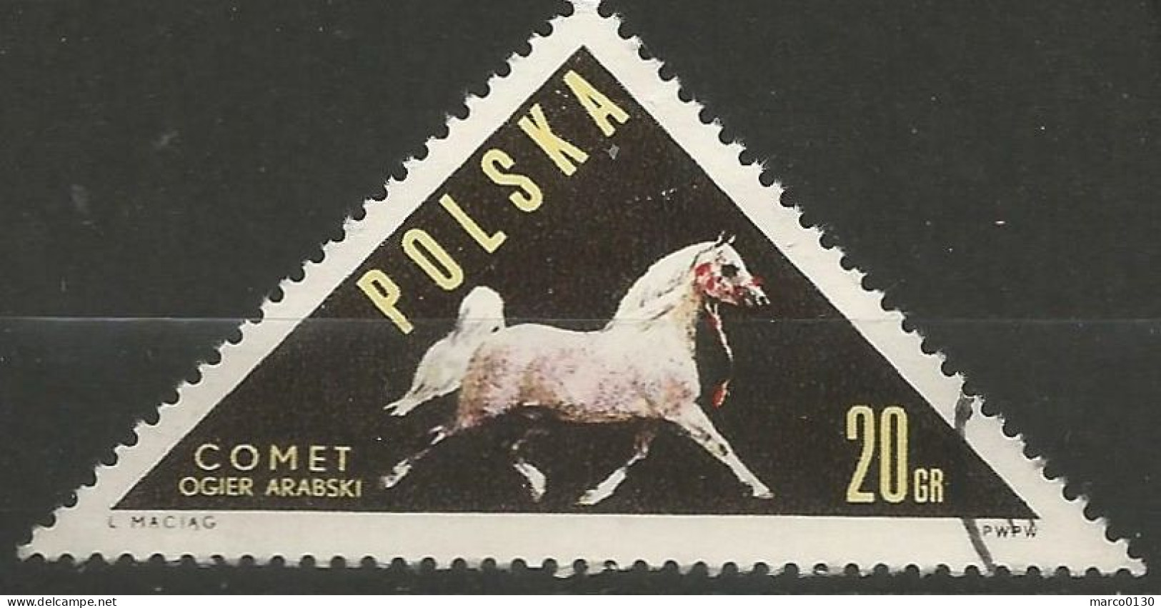 POLOGNE DU N° 1312 AU N° 1321 OBLITERE - Used Stamps