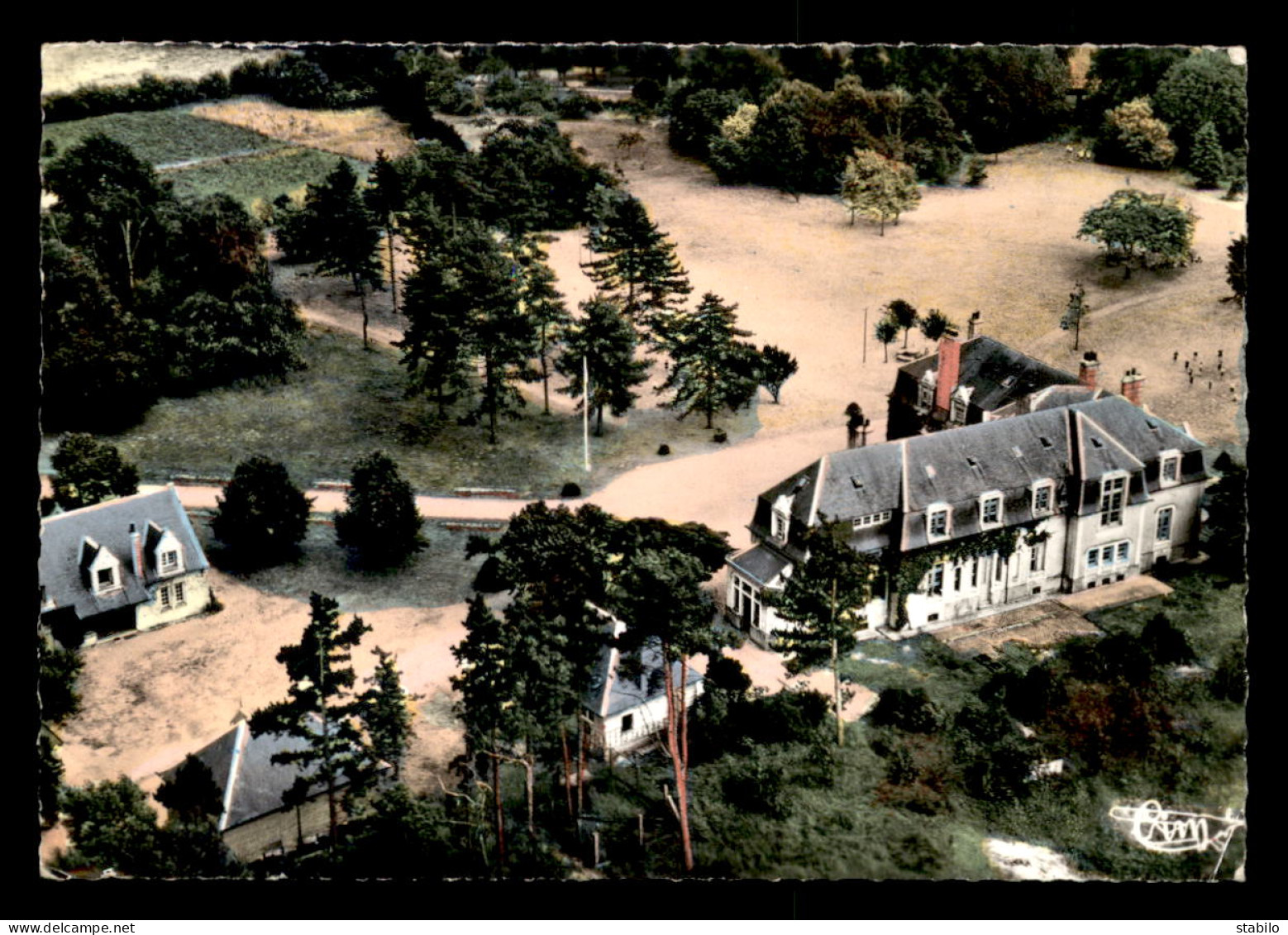 80 - QUEND-PLAGE-LES-PINS - VUE AERIENNE - COLONIE DE LA DUNE AUX LOUPS - Quend