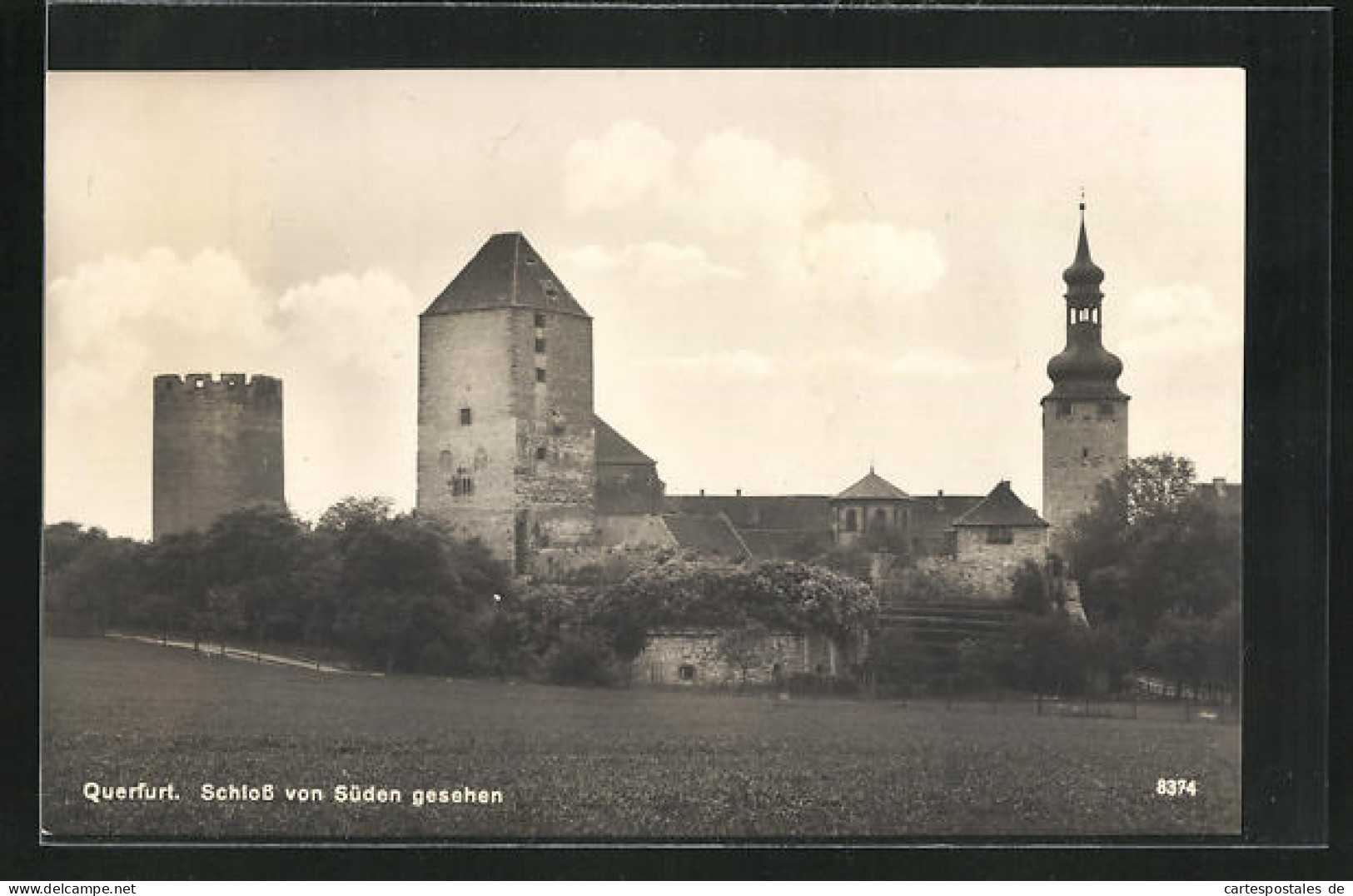 AK Querfurt, Schloss Von Süden Gesehen  - Querfurt