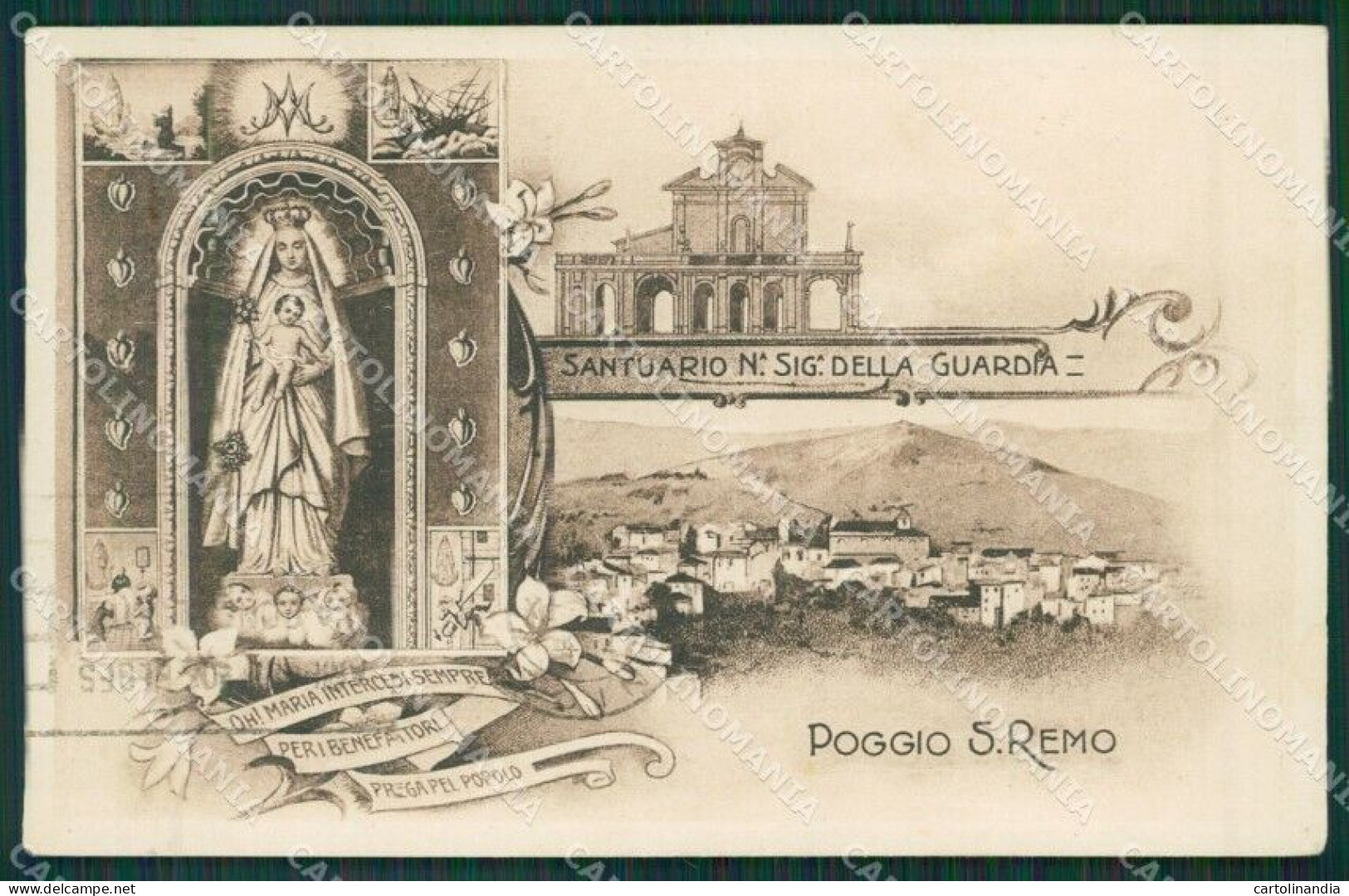 Imperia Sanremo Poggio Cartolina KV4556 - Imperia