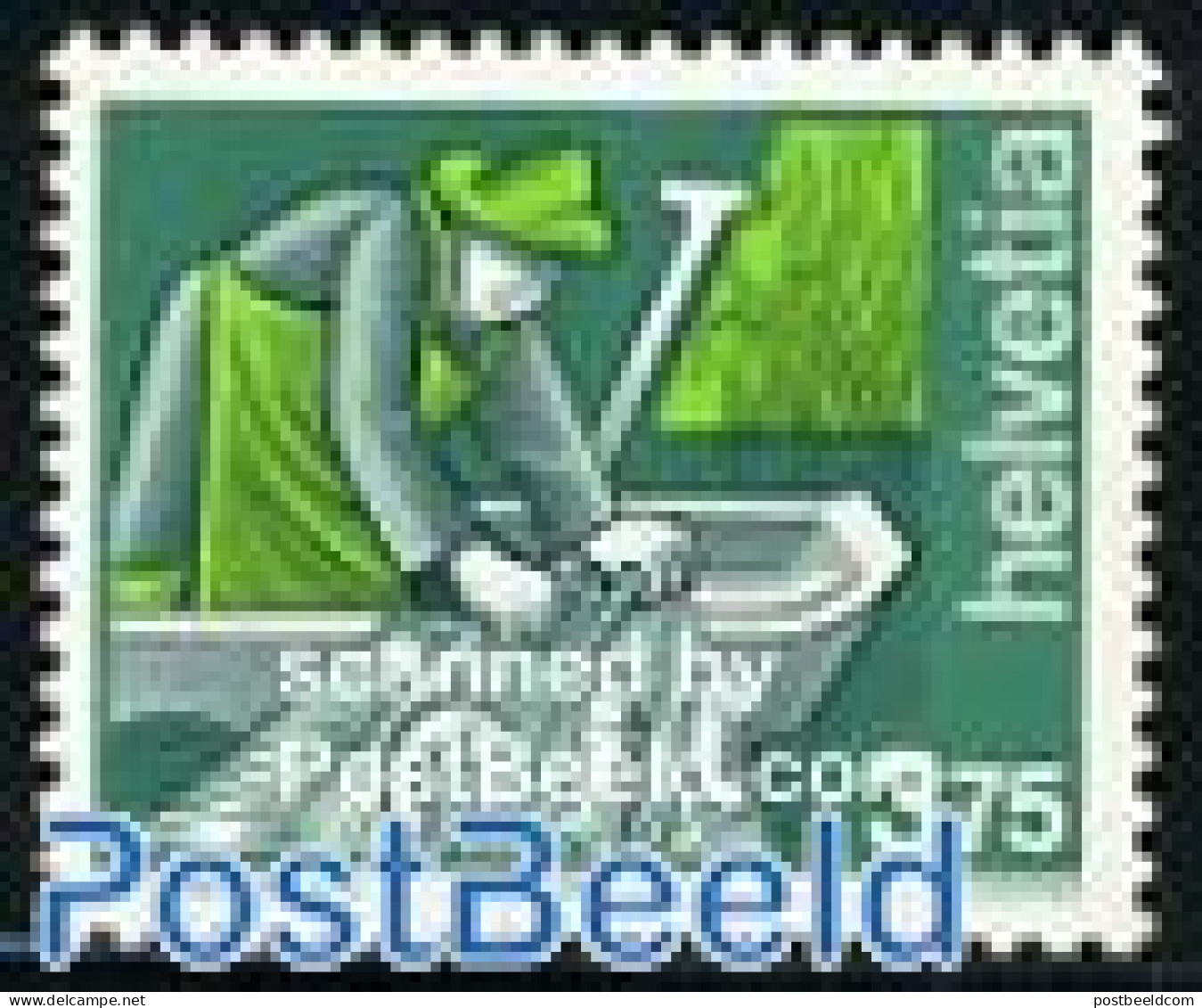 Switzerland 1990 Definitive, Fishing 1v, Mint NH, Nature - Fishing - Unused Stamps