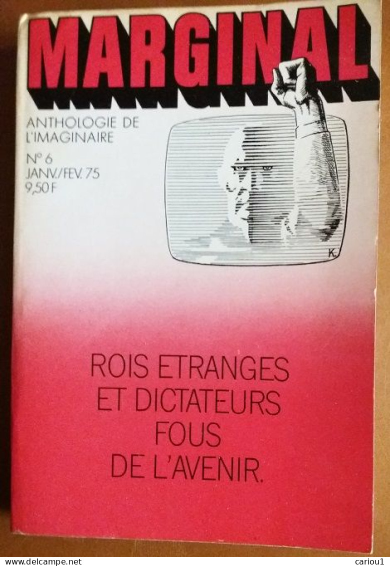 C1 MARGINAL # 6 Opta 1975 Illustre KLEI Anthologie SF  PORT INCLUS France - Opta