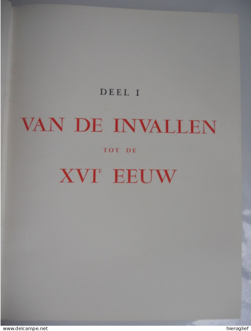 Geschiedenis Van Europa Van De Invallen Tot De XVIe Eeuw - Henri Pirenne Originele Uitgave - Exemplaar 2451 Van 5000 - Geschichte