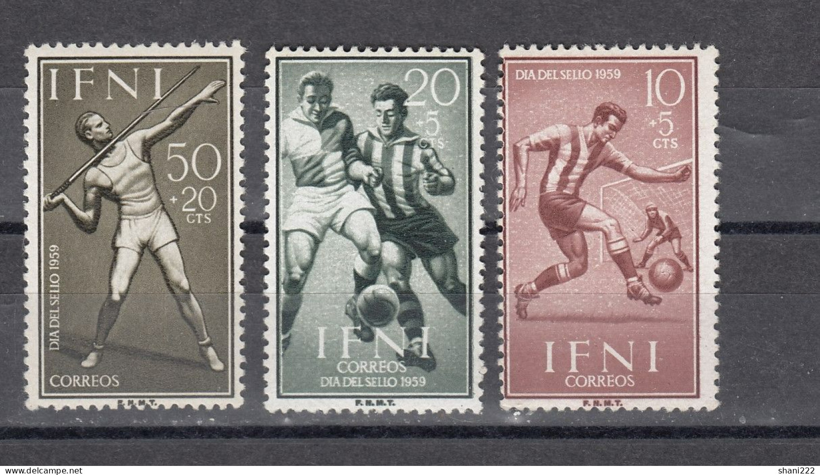 Ifni - 1959 Football Sport - MNH Set (e-827) - Ifni