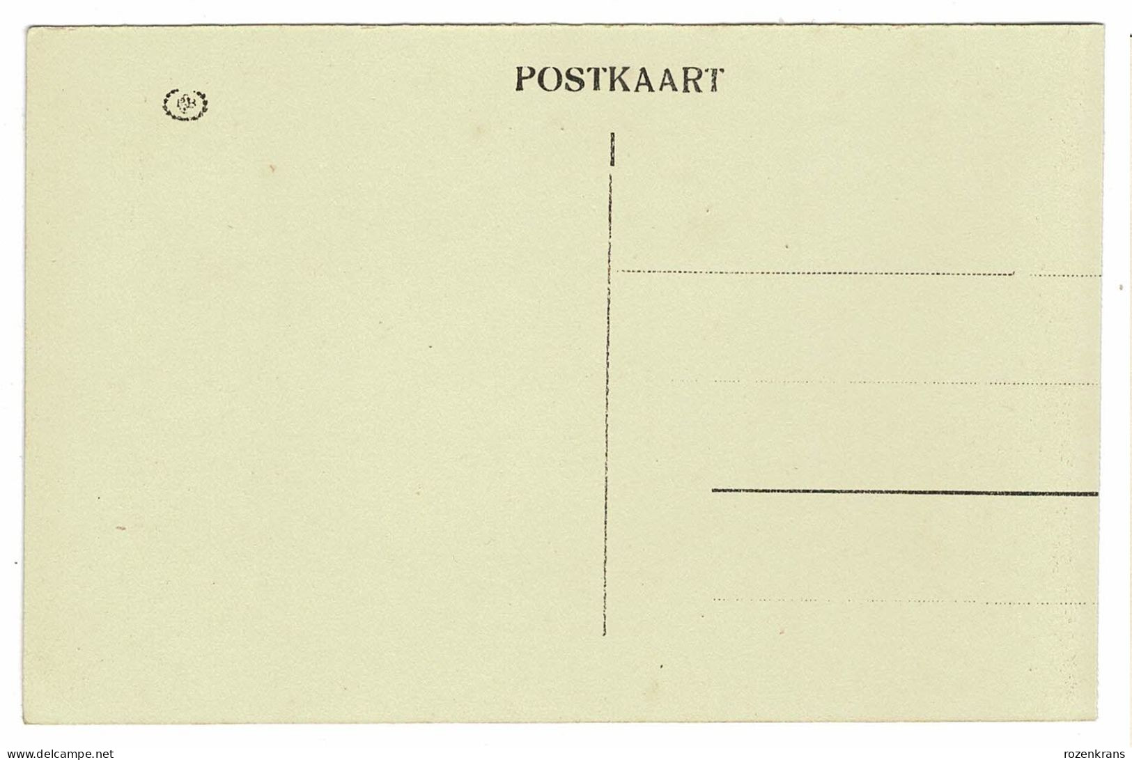 Langemark Langemarck Het Kasteel Noordelijke Kant (In Zeer Goede Staat) - Langemark-Poelkapelle