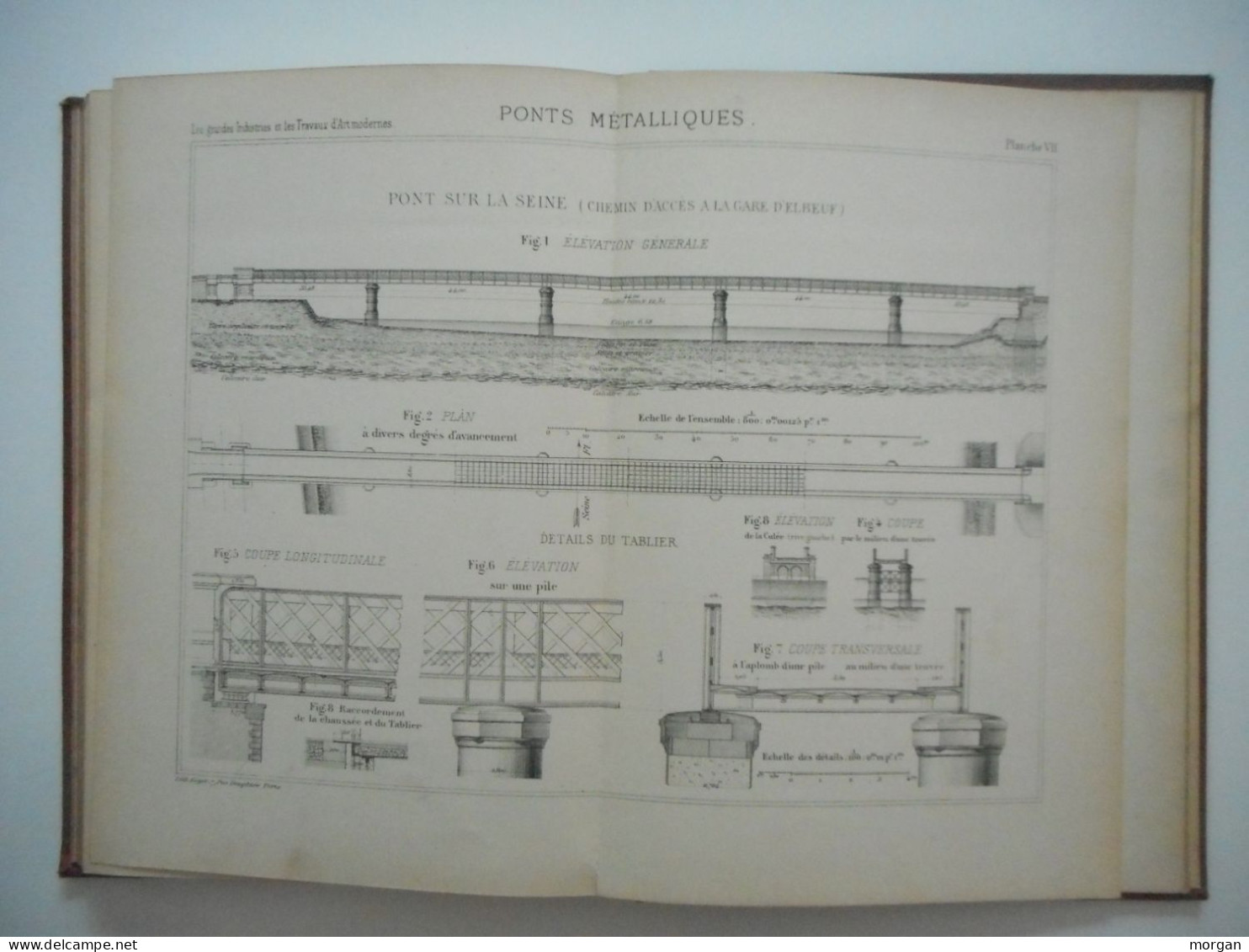 CANAL DE SUEZ, LOCOMOTIVES, PONTS, TUNNELS, TRAVAUX D'ART, LEON RUEFF, ANCIEN, GRANDES INDUSTRIES