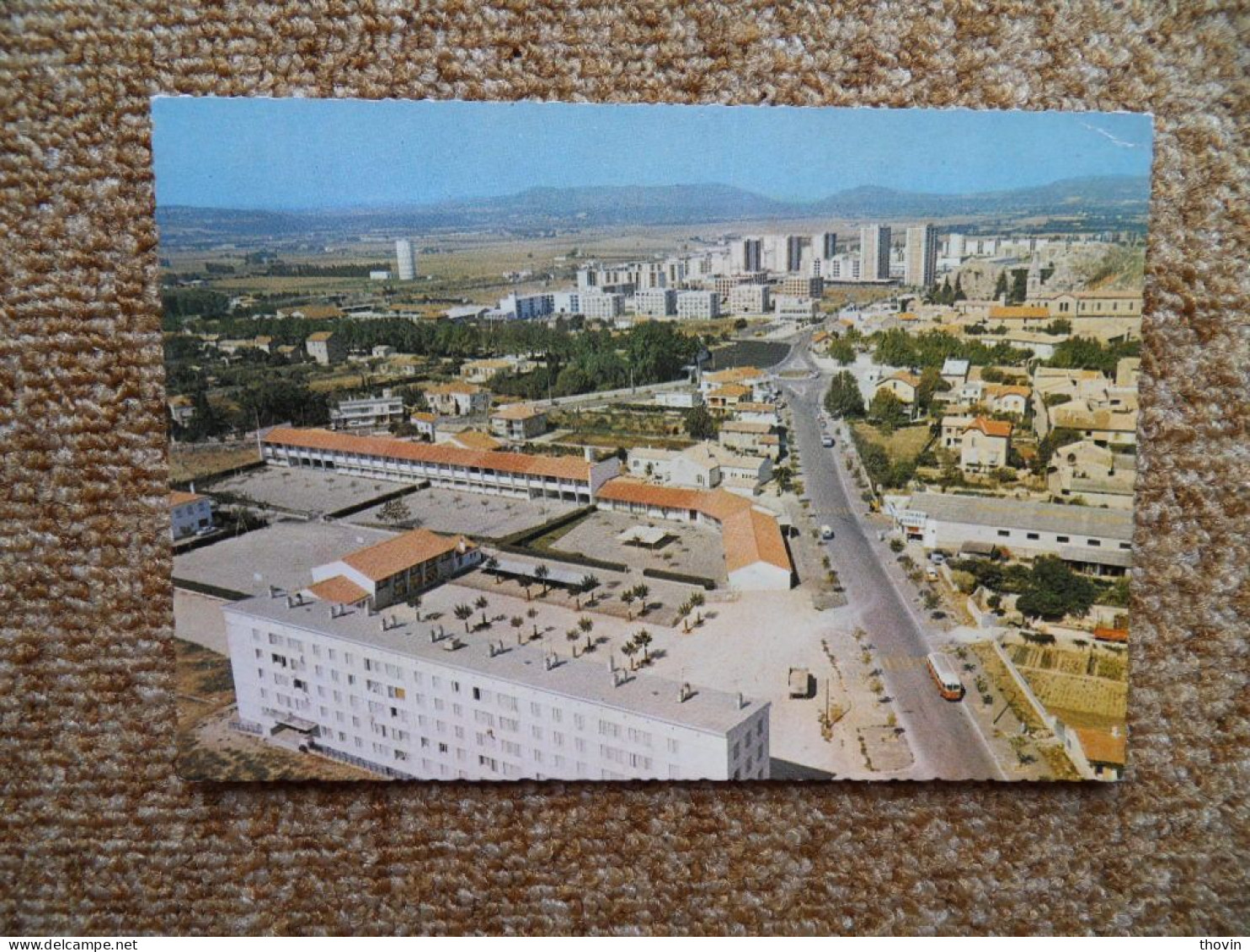 KB10/1084-Pierrelatte Vue Aérienne Groupe Scolaire Du Claux - Pierrelatte