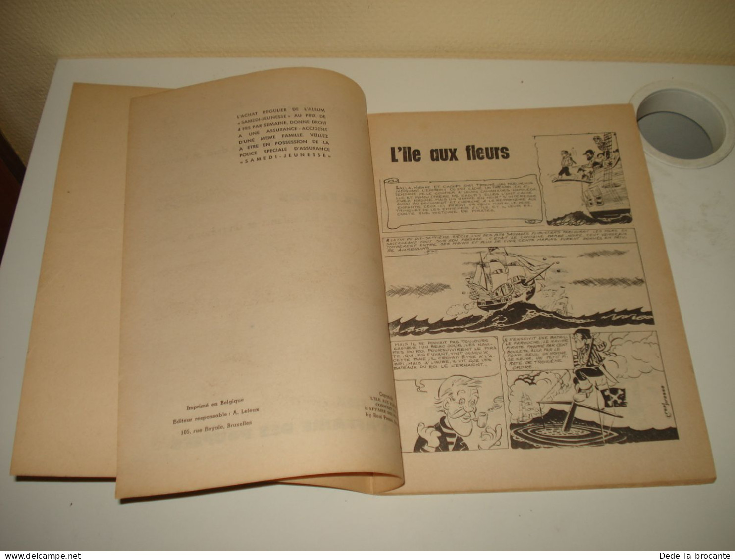 C55  ( 2 ) / Samedi Jeunesse N° 72 -  L'île Aux Fleurs - E.O De 1963 - Samedi Jeunesse