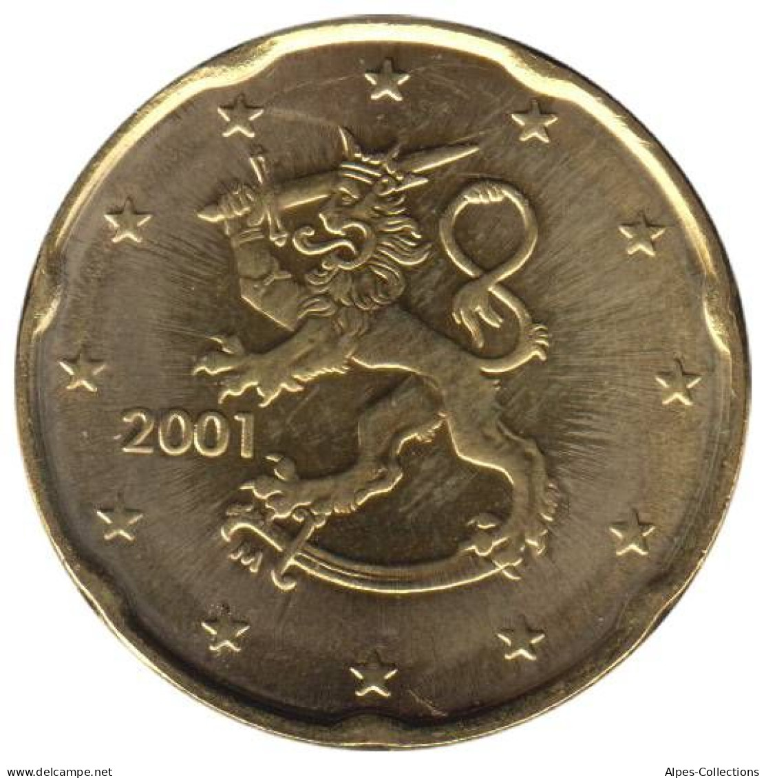 FI02001.1 - FINLANDE - 20 Cents - 2001 - Finlande
