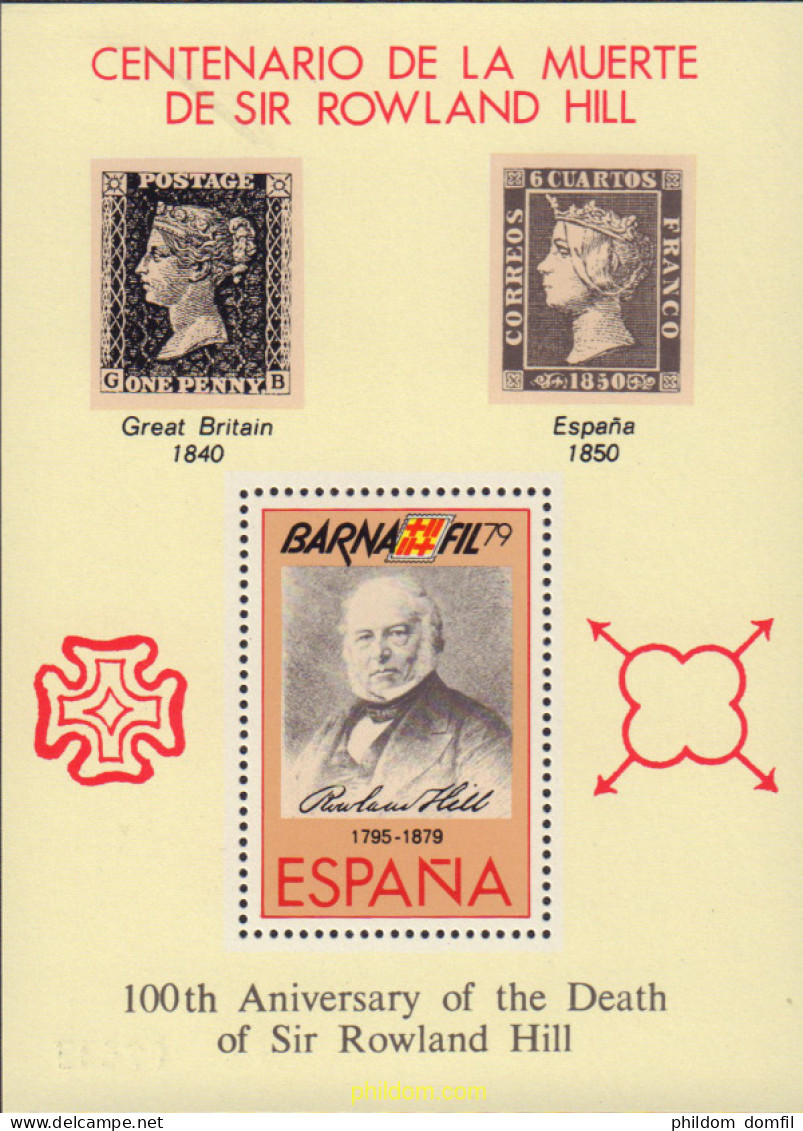 588991 MNH ESPAÑA Viñetas 1979 BARNAFIL-79 - Nuovi