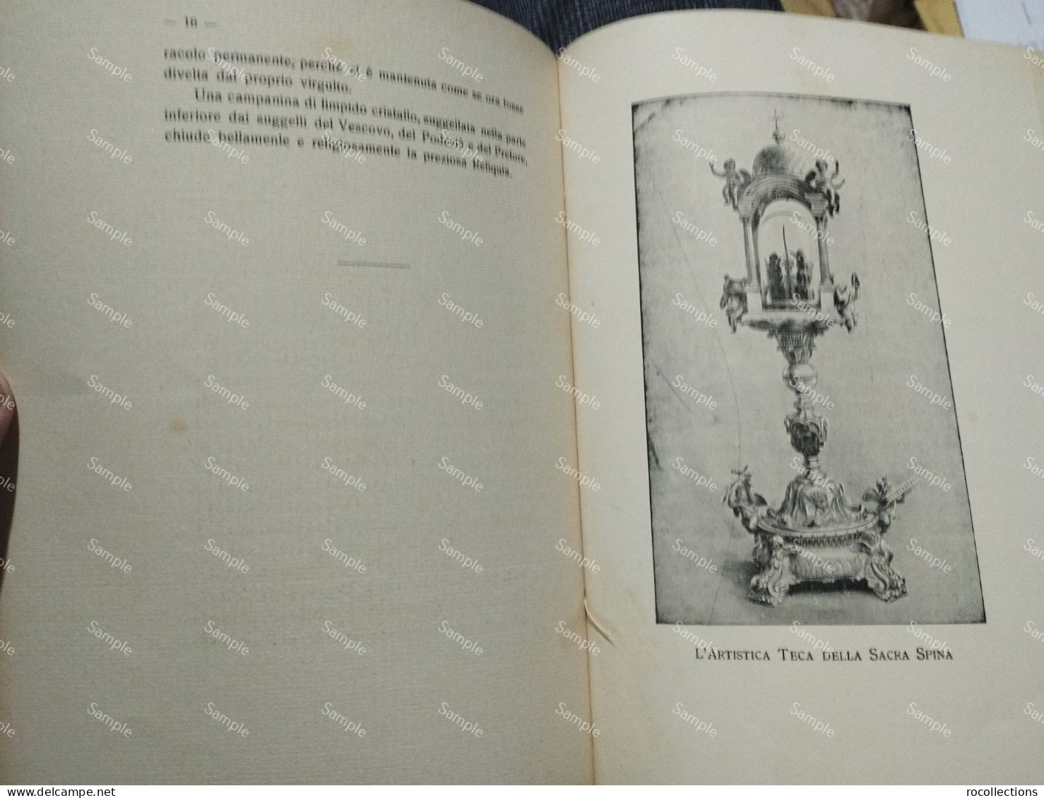 Italia Book RICORDO DI ANDRIA SACRA Ruotolo Giuseppe. Tipografia Sordomuti Molfetta 1933. - Autres & Non Classés