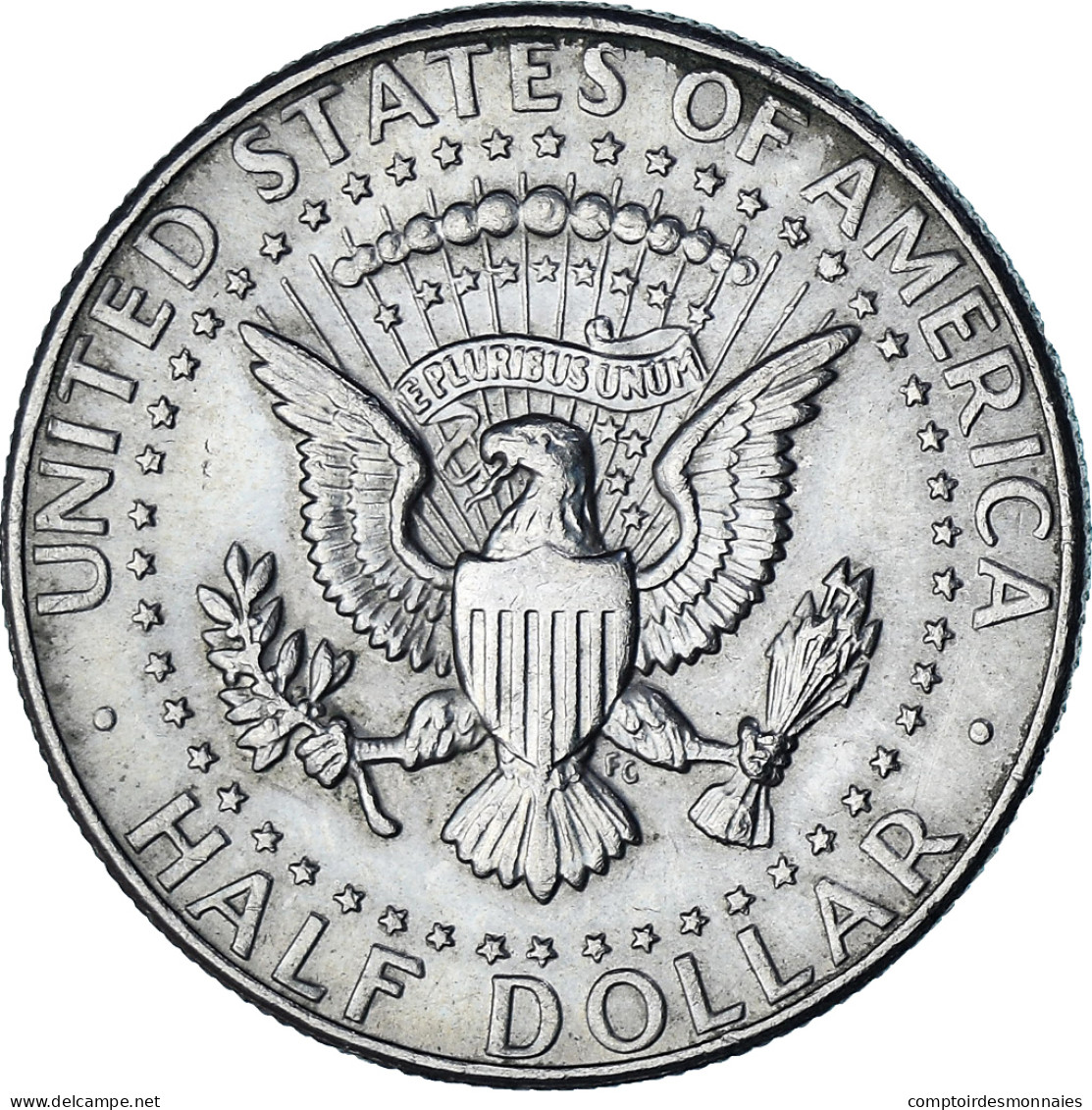 États-Unis, Half Dollar, 1986 - 1964-…: Kennedy