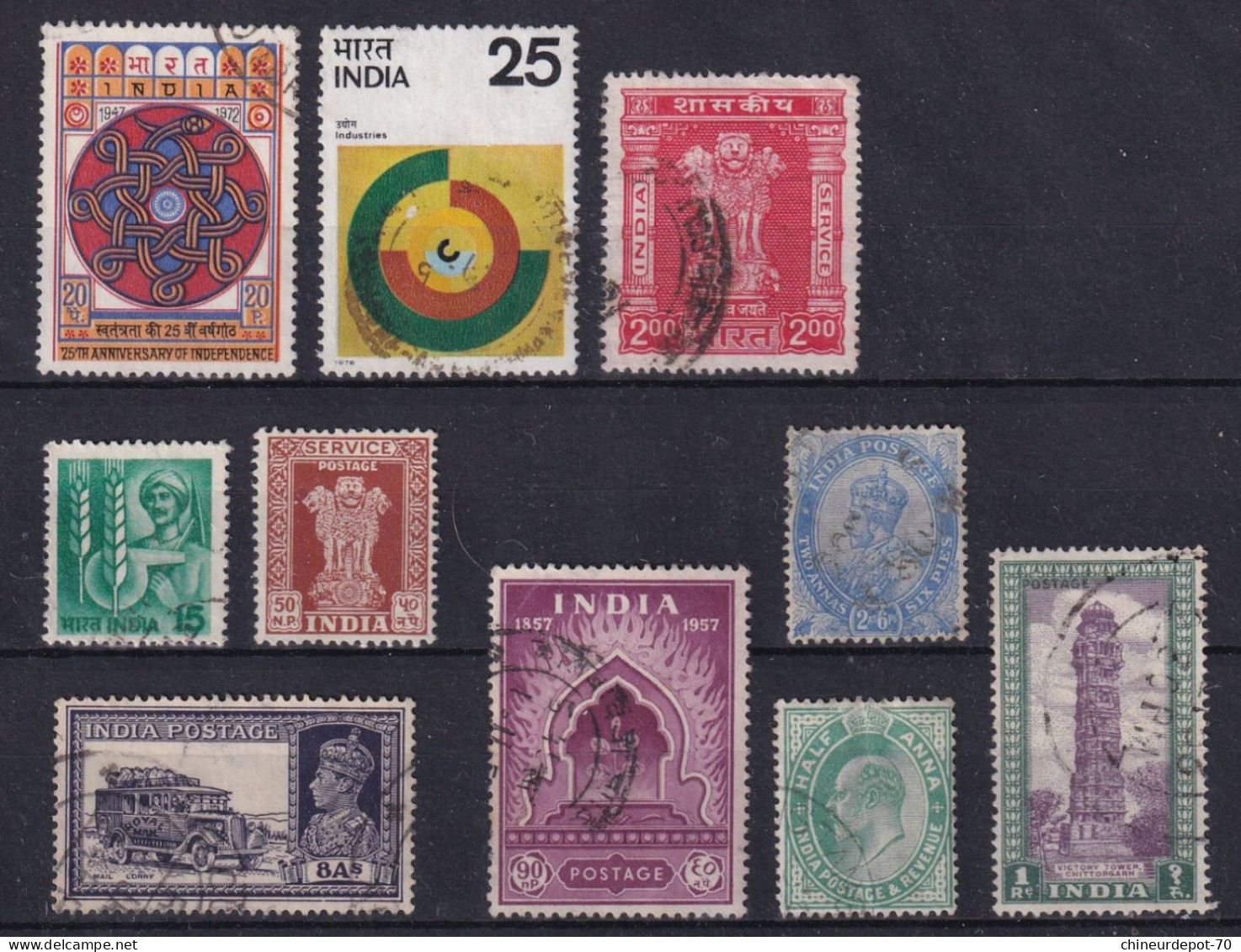 Inde India - Collections, Lots & Series