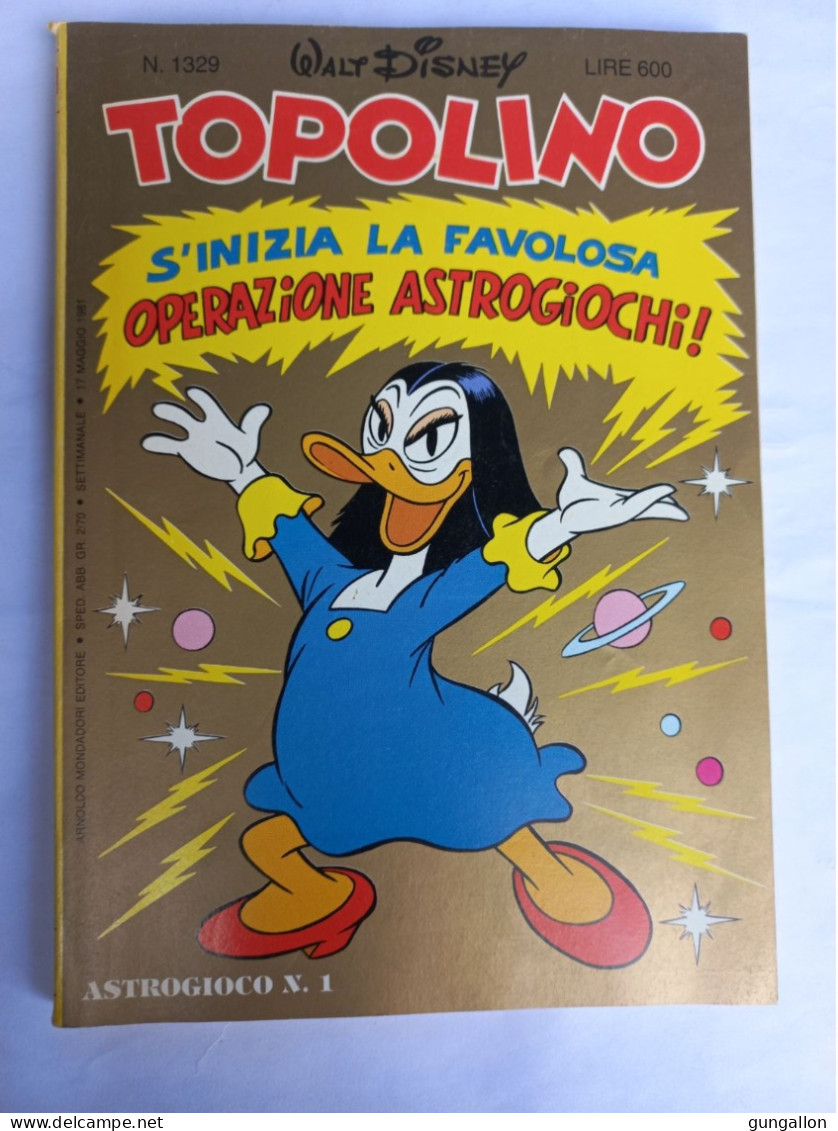 Topolino (Mondadori 1981)  N. 1329 - Disney