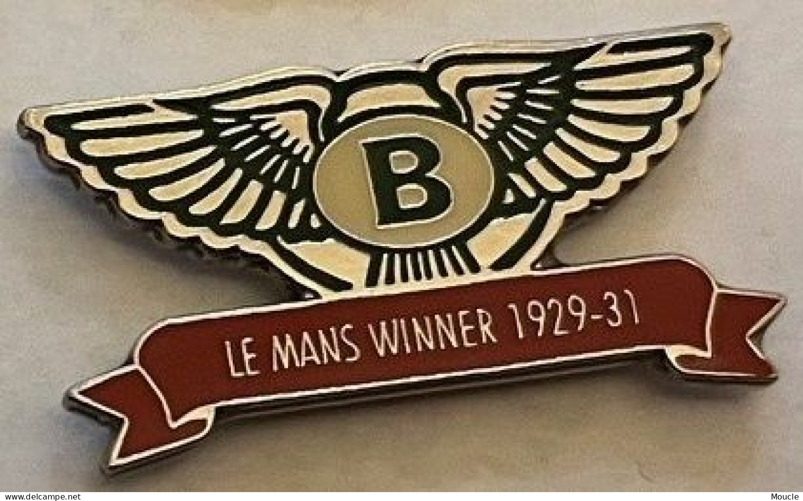 LOGO BENTLEY- VOITURE - CAR - AUTOMOBILE - AUTO - LE MANS WINS 1929 - 31 - FRANCE - VAINQUEUR - VICTOIRE - AILES - (34) - Other & Unclassified