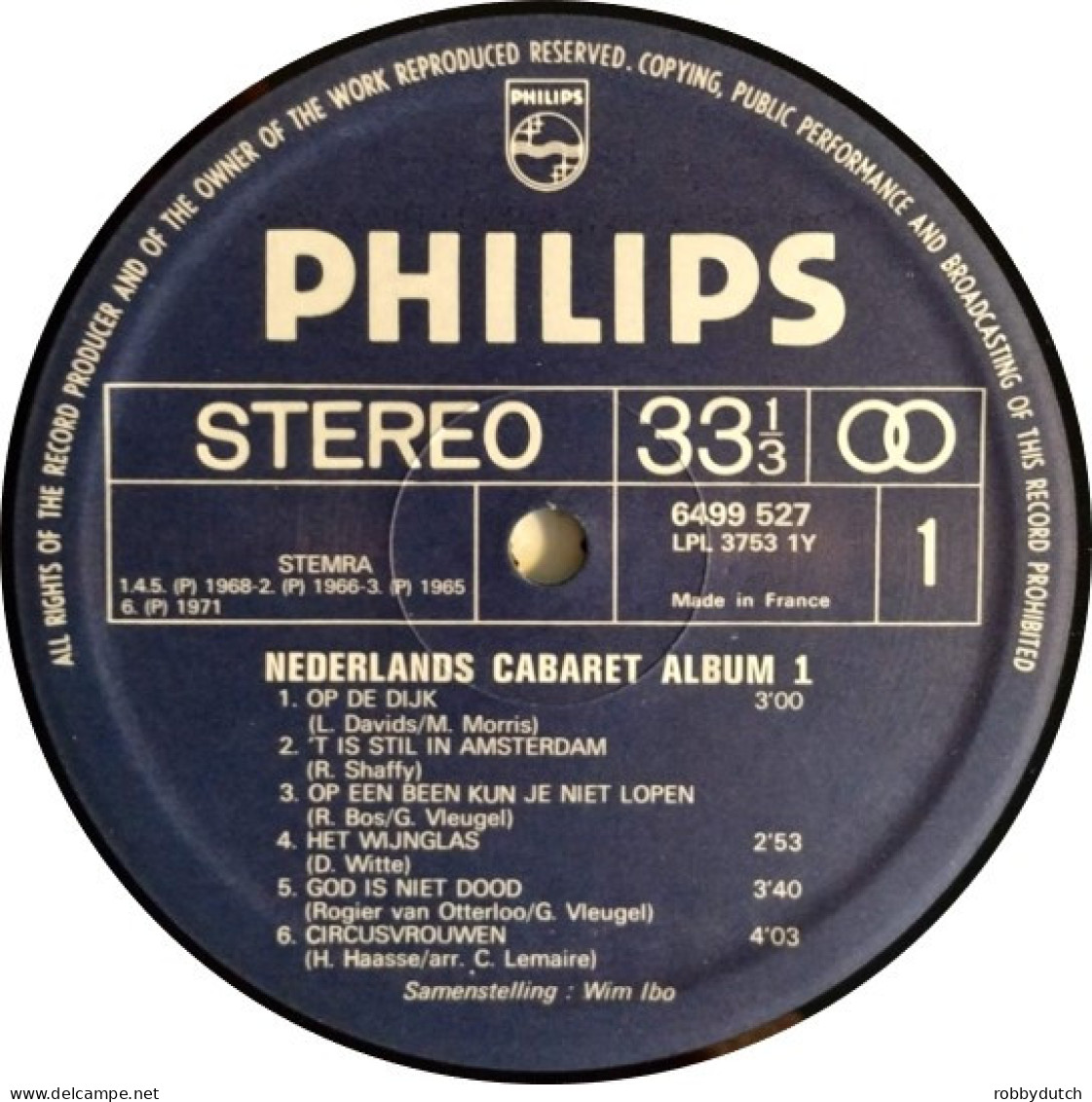 * 2LP *  NEDERLANDS CABARET ALBUM 1 (24 Liedjes Van Toen En Nu, Verzameld Door Wim Ibo) - Comiques, Cabaret