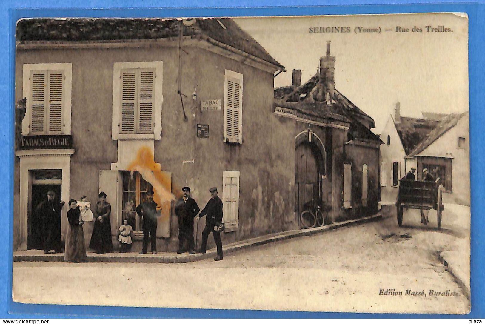 89 - Yonne - Sergines - Rue Des Treilles (N15652) - Sergines