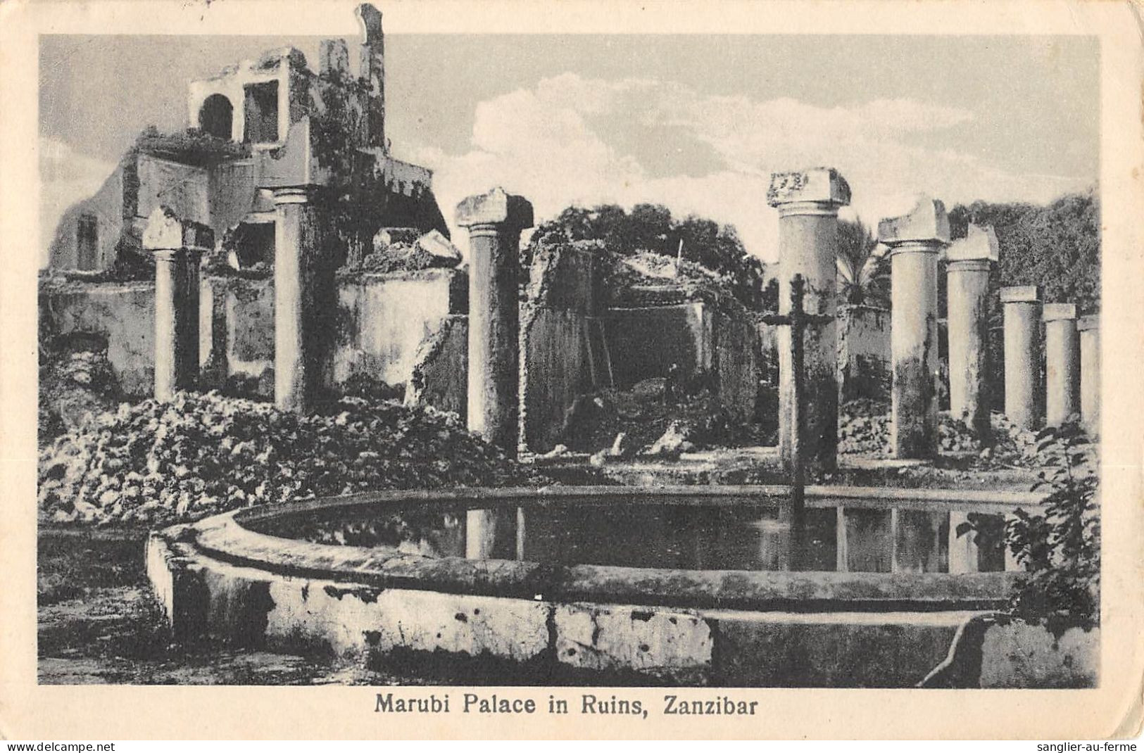 CPA / TANZANIE / ZANZIBAR / MARUBI PALACE IN RUINS - Tanzania