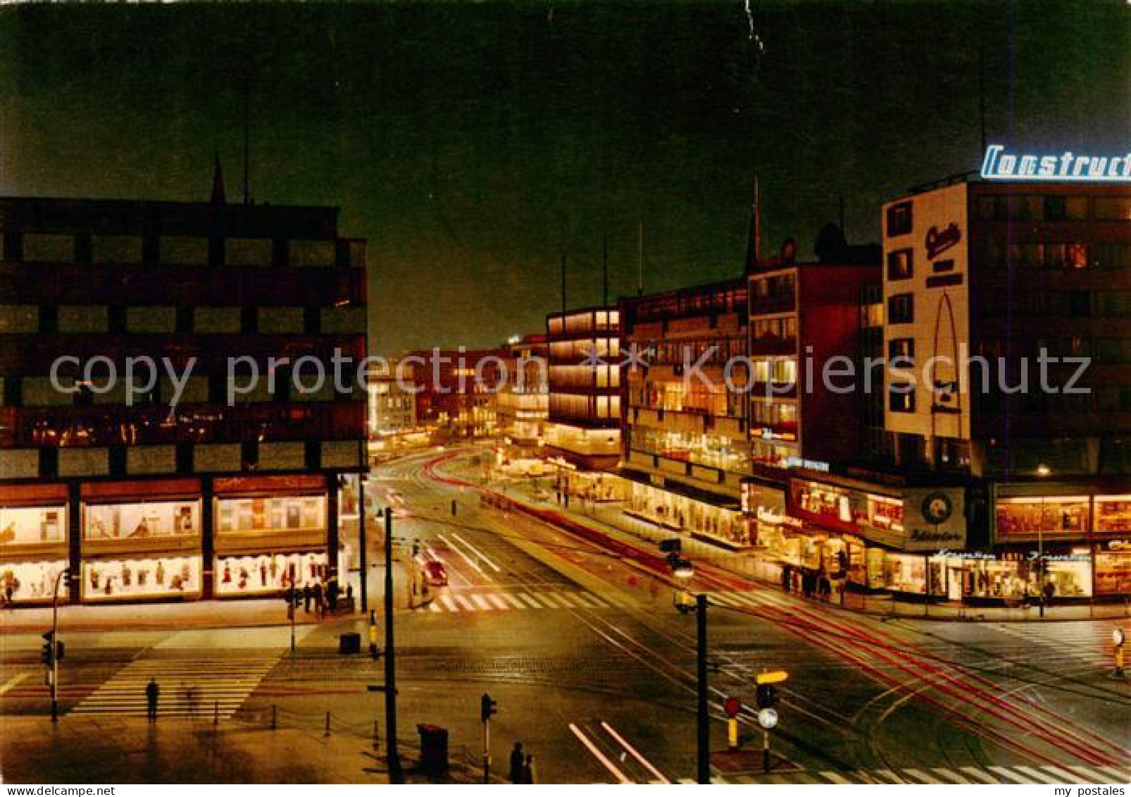 73853774 Bochum Strassenpartie Bei Nacht Bochum - Bochum