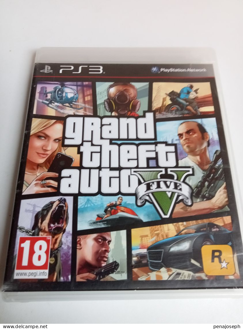 Grand Theft Auto Five Avec Notice Sur Ps3 - Autres & Non Classés