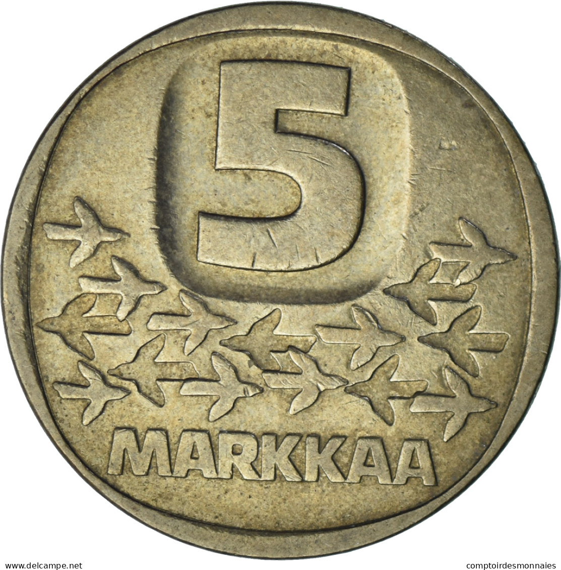 Finlande, 5 Markkaa, 1984 - Finlandia