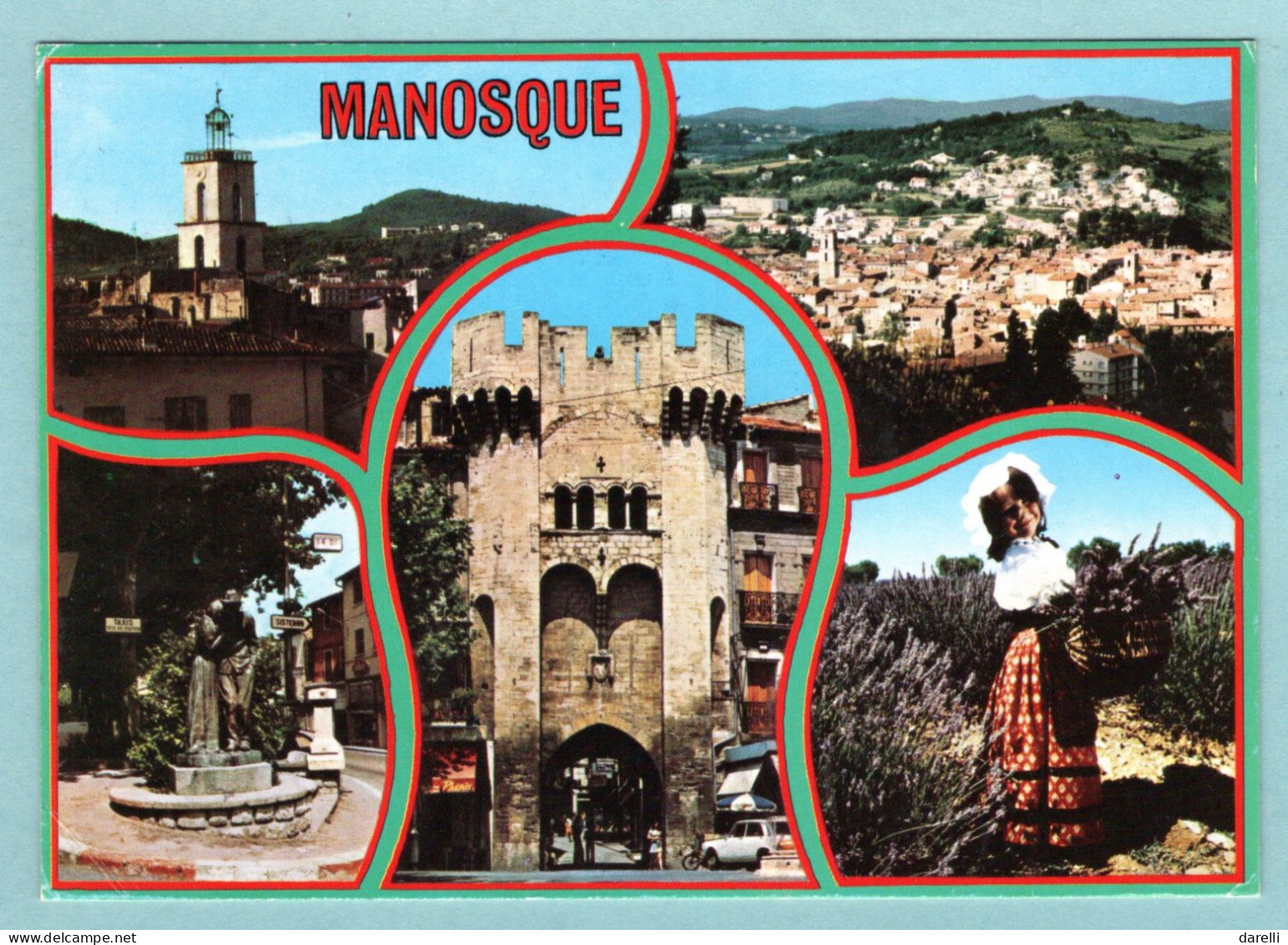 CP 04 - Manosque - Multivues - Manosque