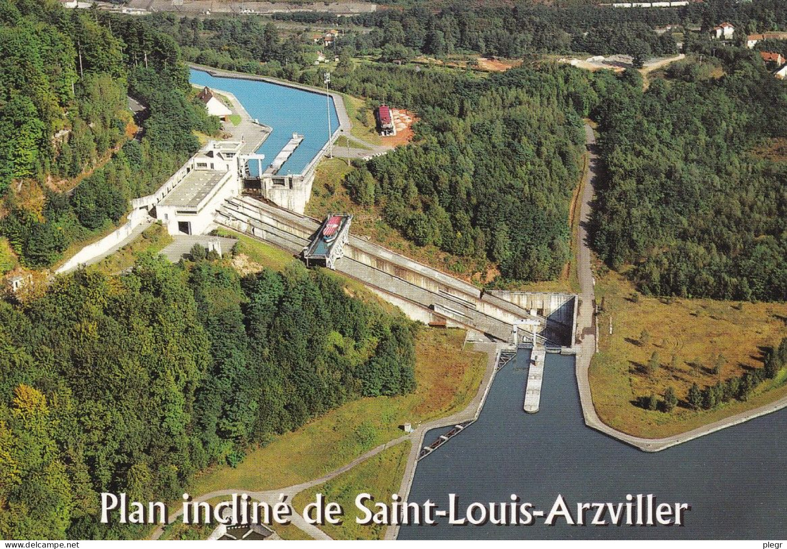 0-57618 02 01 - ST LOUIS - ARZVILLER - CANAL DE LA MARNE AU RHIN - LE PLAN INCLINE TRANSVERSAL - Arzviller