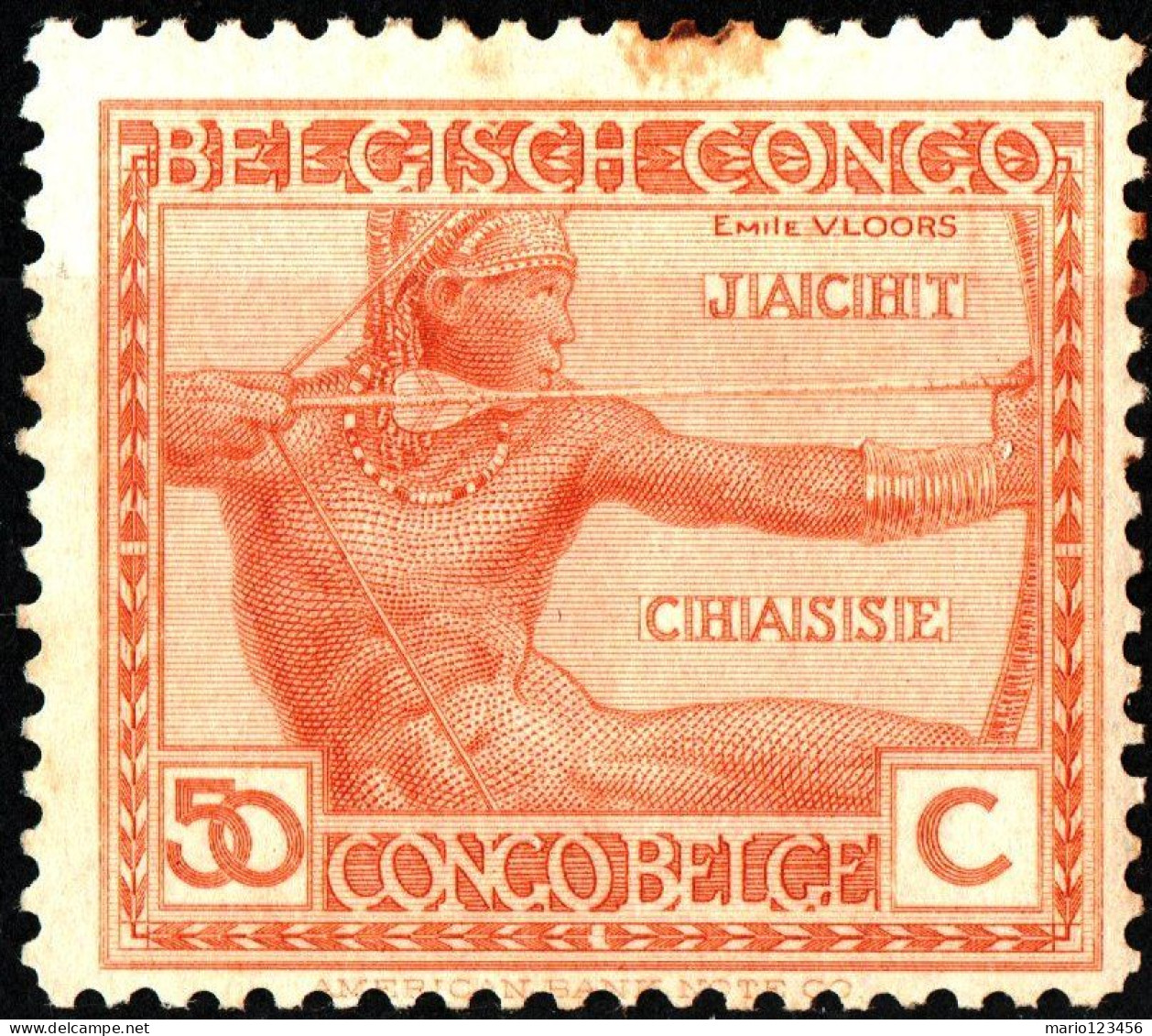 CONGO BELGA, BELGIAN CONGO, RITRATTI DI INDIGENI, 1925, NUOVI (MLH*) Mi:BE-CD 80, Scott:BE-CD 99, Yt:BE-CD 123 - Neufs