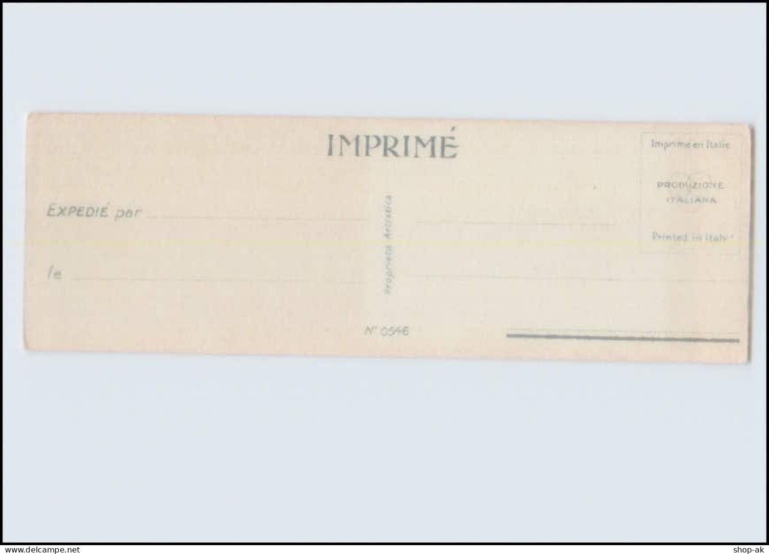 P3M20/ Colombo Künstler AK Frau Mit Hut  Italien Format 14 X 4,5 Cm Ca. 1920 - Mailick, Alfred